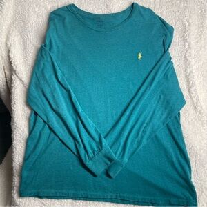 Polo by Ralph Lauren Teal Crew Neck